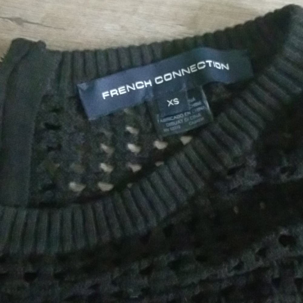 French Connection Black Sweater